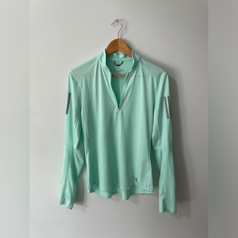 Adidas Climalite Running Long Sleeve Half-zip